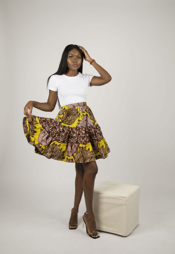 Neka Tiered skirt