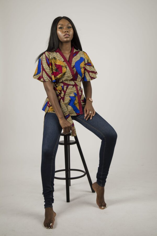 Olufunmi Wrap top - Image 2