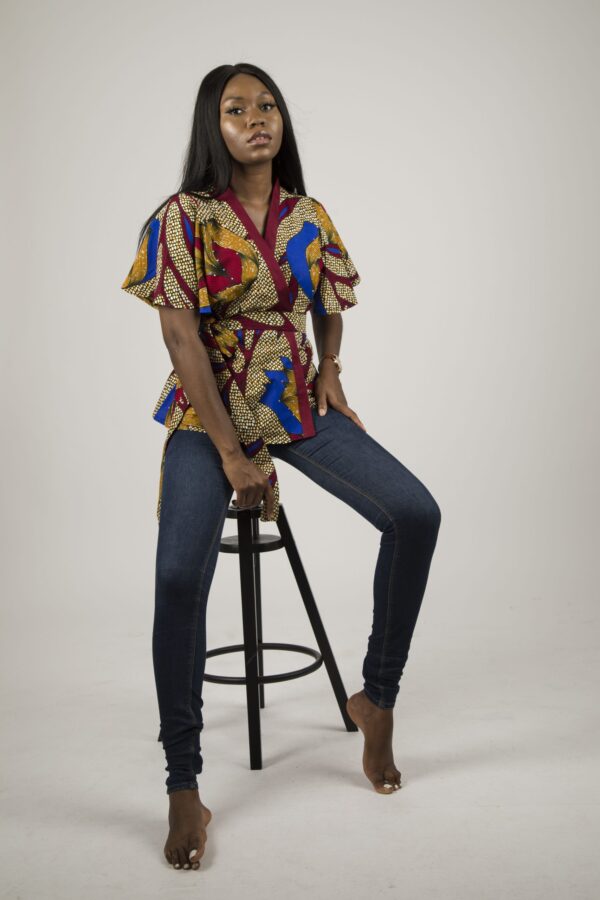 Olufunmi Wrap top - Image 3