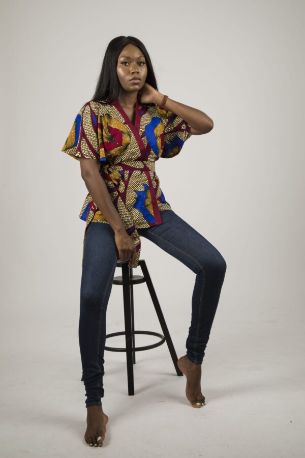 Olufunmi Wrap top - Image 4