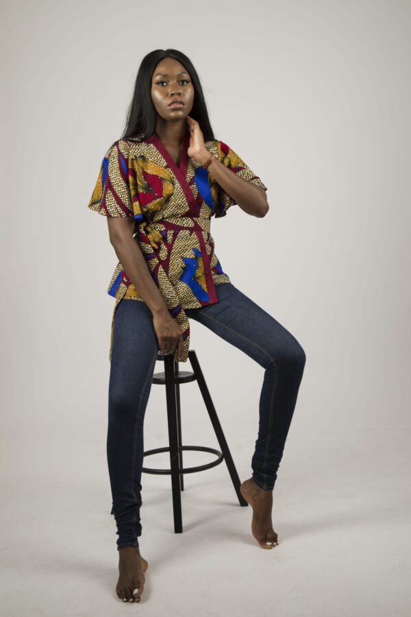 Olufunmi Wrap top - Image 5