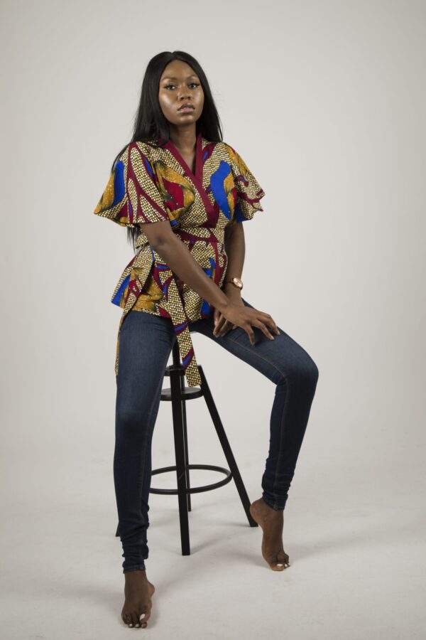 Olufunmi Wrap top - Image 6